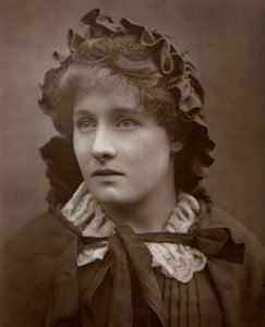 Britse actrice Mary Rorke in The Harbour Lights, 1886 door Barraud