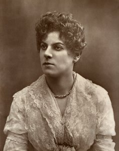 Britse actrice Miss Jessie Millward in The Harbour Lights, 1886 door Barraud