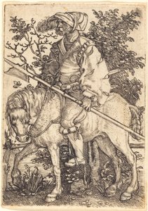 Helmbos op Paard door Barthel Beham