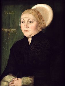 Portret van Magdalena Neudorffer