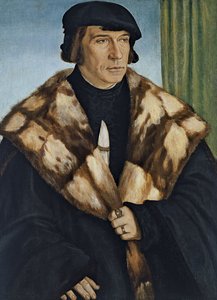 Portret van Ruprecht Stüpf door Barthel Beham