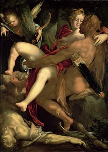 Hercules, Deianeira en de centaur Nessus, 1580