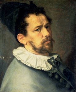 Zelfportret, ca. 1580-85 door Bartholomaeus Spranger
