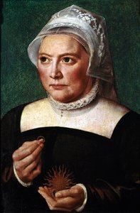 Portret van Catherine de Bore, vrouw van Martin Luther