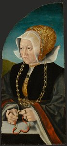 Portret van Sibilla Kessel door Bartholomaeus the Elder Bruyn