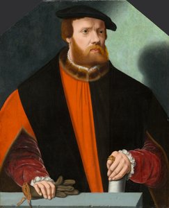 Portret van Heinrich Crüdener
