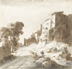 Castello Bomarzo, 1625 door Bartholomeus Breenbergh