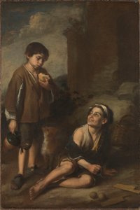 Twee boerenjongens door Bartolomé Esteban Murillo