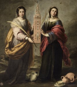 Heiligen Justa en Rufina, ca. 1666
