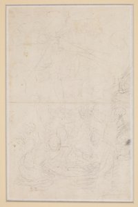 Schets voor de Geboorte door Bartolomé Esteban Murillo