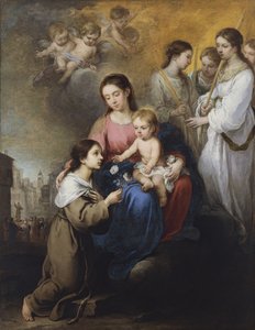 De Maagd en het Kind met Sint Rosa van Viterbo