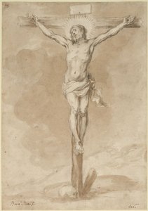 Christus aan het kruis door Bartolomé Esteban Murillo