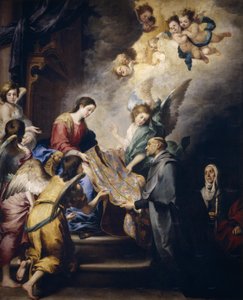 De verschijning van de Maagd aan Sint Ildephonsus, ca. 1655