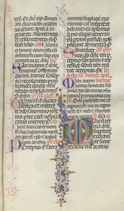 Missale: Fol. 260: Bladornamenten met Vruchten door Bartolomeo Caporali