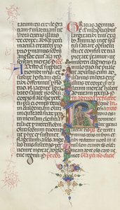 Missale: Fol. 387v: De dood voorgesteld als een skelet met een zeis, 1469