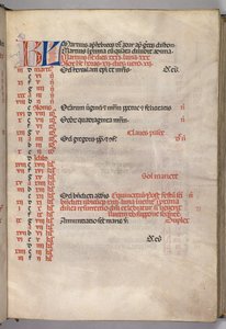 Missale: Fol. 4r: Maart kalenderpagina