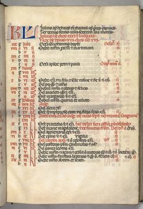 Missale: Fol. 6r: Juli kalenderpagina, 1469 door Bartolomeo Caporali