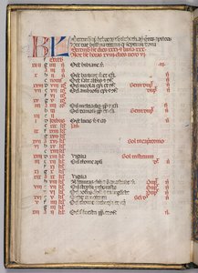 Missaal: Fol. 8v: December Kalenderpagina, 1469