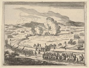 Het beleg van Alessandria begint, uit L
