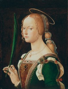 Sint Justina van Padua door Bartolomeo Montagna