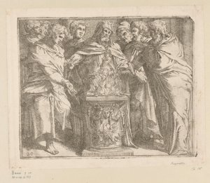 Offer door Bartolomeo Passarotti