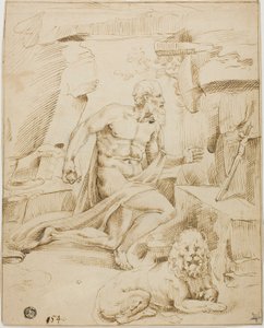 Heilige Jeroen door Bartolomeo Passarotti