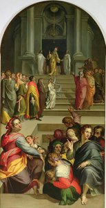 De Presentatie van Maria door Bartolomeo Passarotti