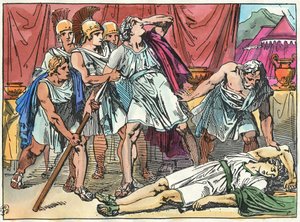 Alexandre de grote doodde Clitus toen hij dronken was