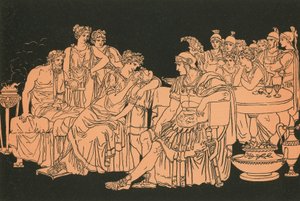 Dido en de valse Ascanius door Bartolomeo Pinelli