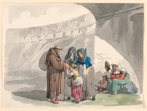 Begroeting van een kluizenaar