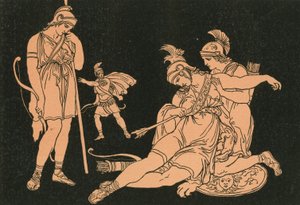 De dood van Camilla door Bartolomeo Pinelli