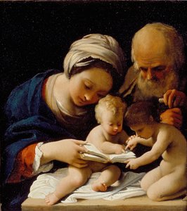 De Heilige Familie met de jonge St. Johannes de Doper, begin 17e eeuw