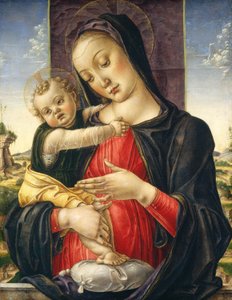 Madonna en Kind door Bartolomeo Vivarini