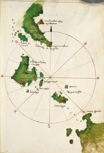Kithira en Antikithira door Bartolomeo da li Sonetti
