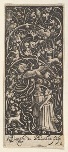 Verticaal Paneel met een Man en Vrouw, ca. 1631