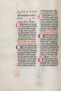 Missale: Fol. 146v: Muziek voor verschillende gebeden..., 1469