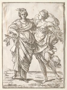 Alliantie van Vrede en Overvloed door Bartolommeo Coriolano