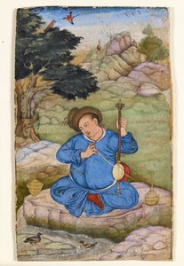 Muzikant in een landschap, 1575-1580