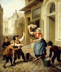 De grappenmakers, 1866 door Basile de Loose