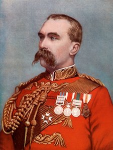 Luitenant-generaal Alfred Gaselee, bevelhebber van de Britse troepen in China, 1902