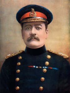 Generaal-majoor ETH Hutton, commandant van de 1e Gemotoriseerde Infanteriebrigade, Zuid-Afrika, 1902