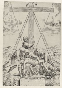 Bewening van Christus door Battista Angolo del Moro