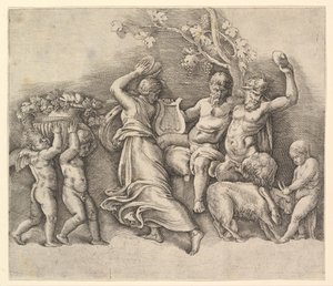 Een Bacchanaal, 1530-61
