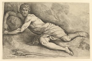 Sint Johannes de Doper in de wildernis, ca. 1552-54