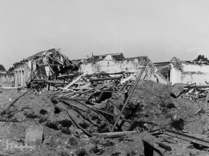 De bombardementen van Sermide: gebouwen beschadigd tijdens de Tweede Wereldoorlog