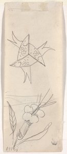 Blad met Schetsen [verso]
