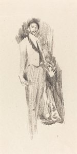 Graaf Robert de Montesquiou door Beatrice Godwin Whistler after James McNeill Whistler