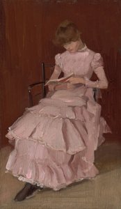 Perzikbloesem, ca. 1890-1894 door Beatrix Godwin Whistler