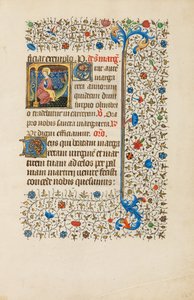 Sint Margaretha en een draak door Bedford Master