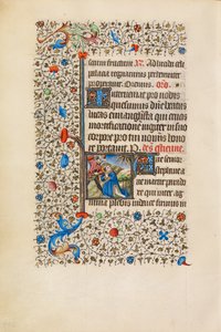 De steniging van Stefanus door Bedford Master